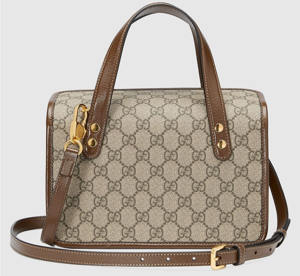Túi Gucci Horsebit 1955 Mini Top 'Beige' 645453-92TCG-8563 - Ảnh 6