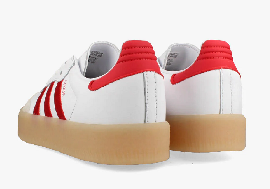 Giày Adidas Sambae 'White Better Scarlet Gum' ID0438 - Ảnh 5