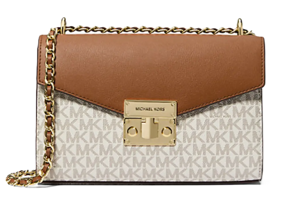 Túi Rose Medium Logo Shoulder Bag 'Vanilla' 35T0GXOL2B-150