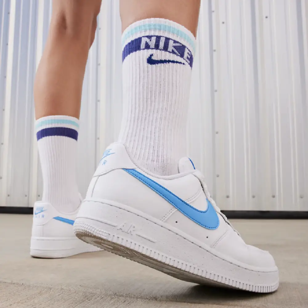 Giày Nike Air Force 1 '07 White Blue DV3808-103 - Ảnh 5