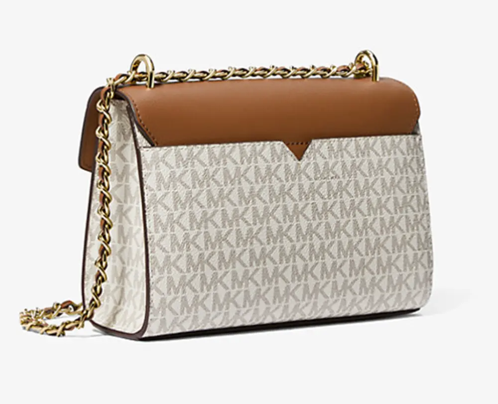 Túi Rose Medium Logo Shoulder Bag 'Vanilla' 35T0GXOL2B-150 - Ảnh 3