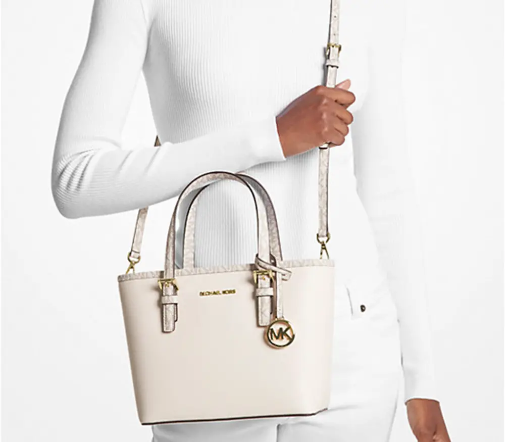 Alternative view of Túi Michael Kors MK Jet Set Travel 'Cream' 35T9GTVT0L-LT CREAM