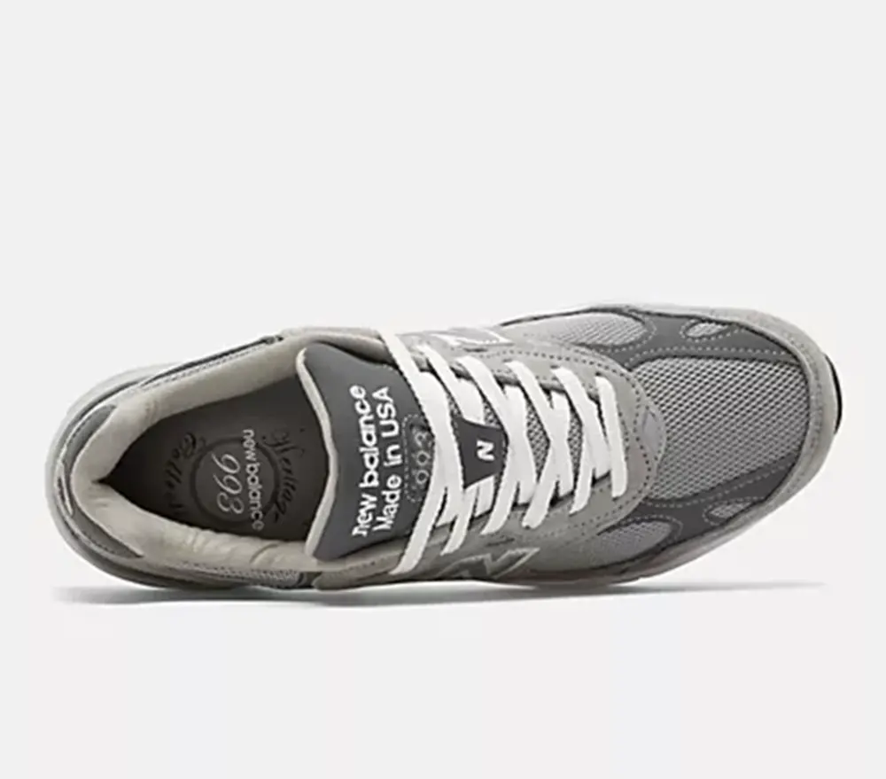 Alternative view of Giày New Balance MADE in USA 993 Core 'Grey' MR993V1