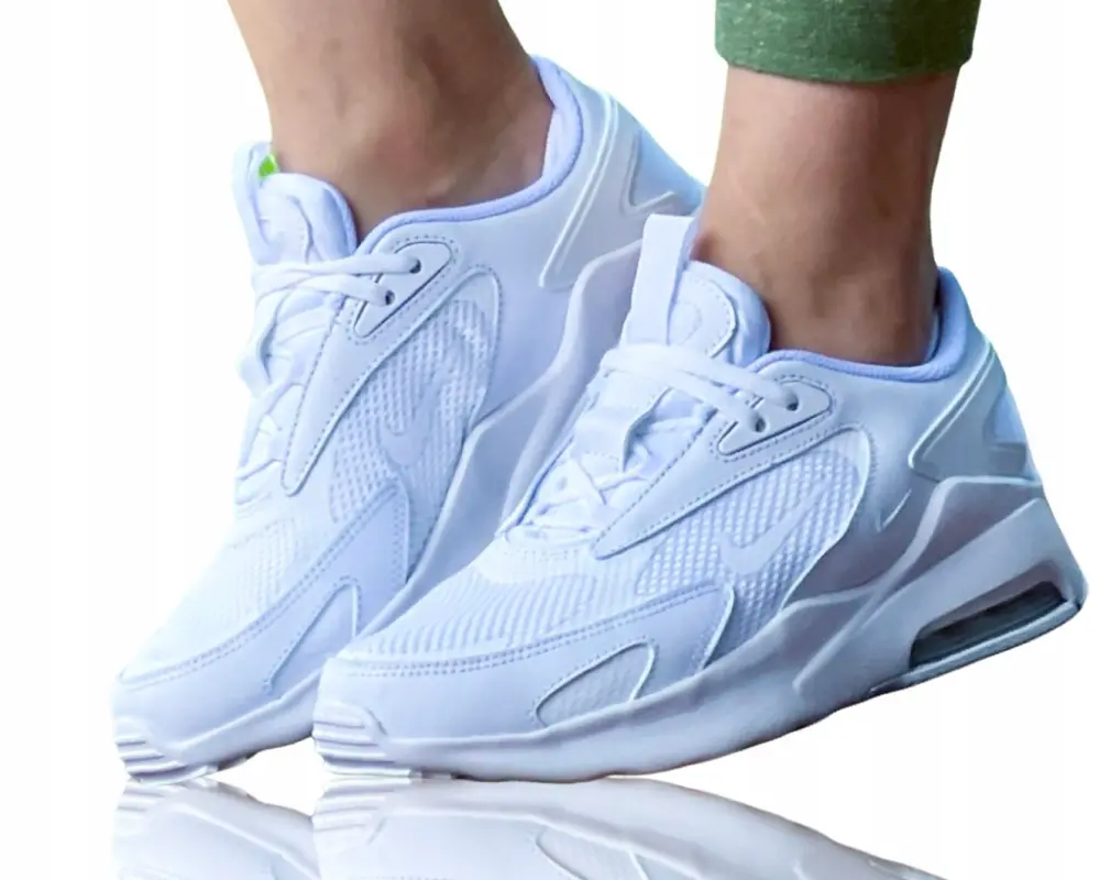 Alternative view of Giày Nike Air Max Bolt GS 'Triple White' CW1626-104