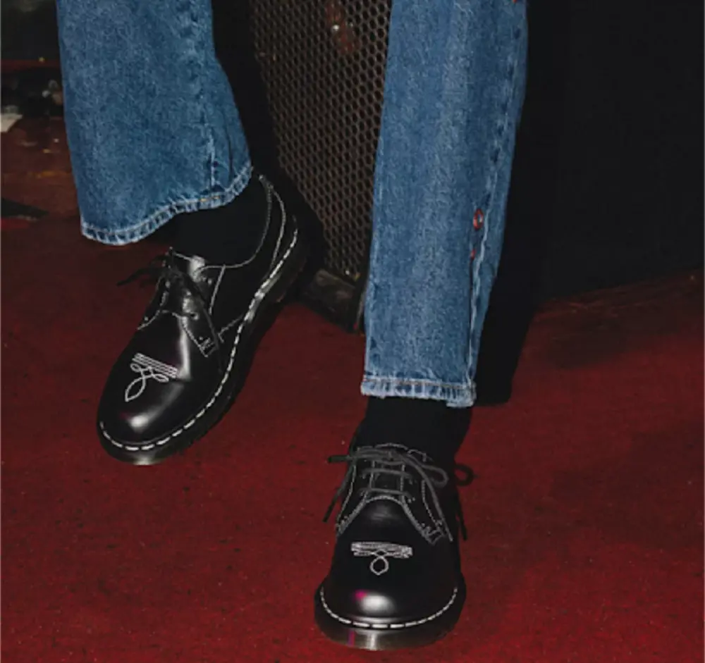 Giày Dr.Martens 1461 GOTHIC AMERICANA LEATHER 31625001 - Ảnh 5