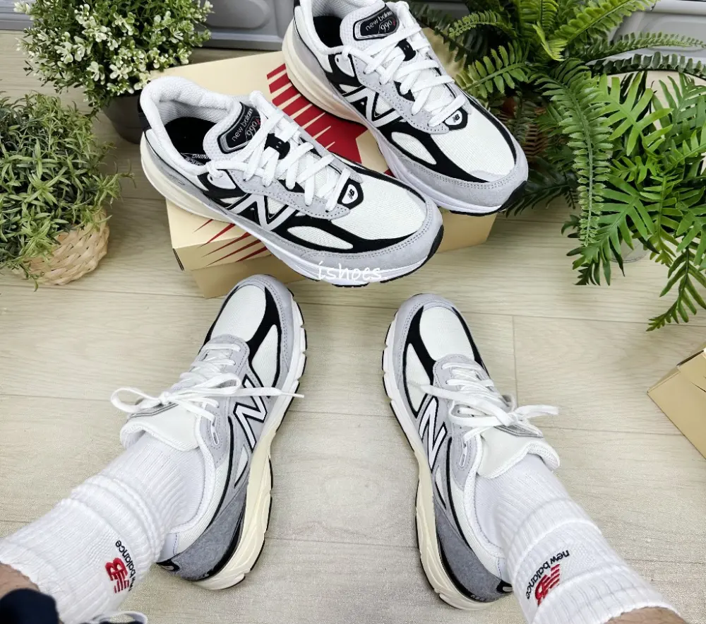 Giày New Balance Teddy Santis x 990v6 Made in USA 'Grey Black' U990TG6 - Ảnh 4