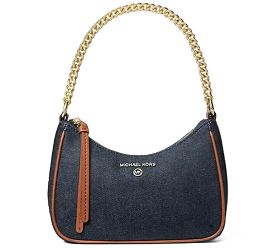 Túi Michael Kros Jet Set Charm Small Denim Pochette 'Denim' 32F3GT9C5C-2990