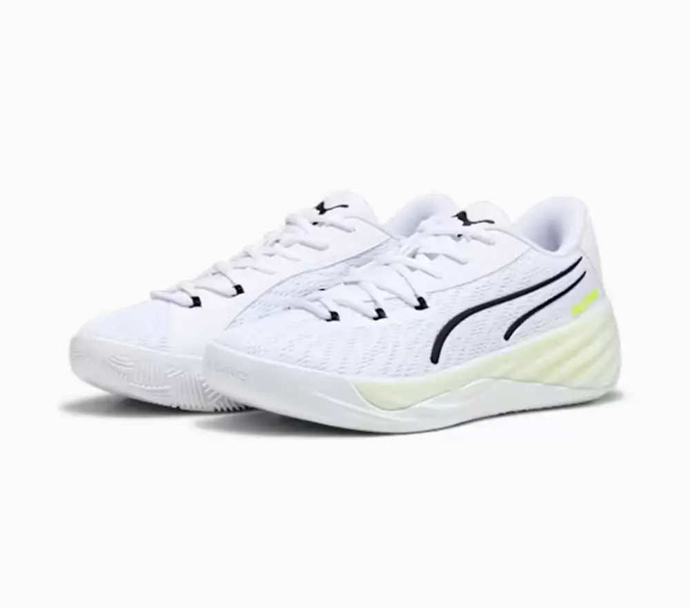 Giày Puma All-Pro Nitro 'White Lime Squeeze' 378541-01 - Ảnh 4