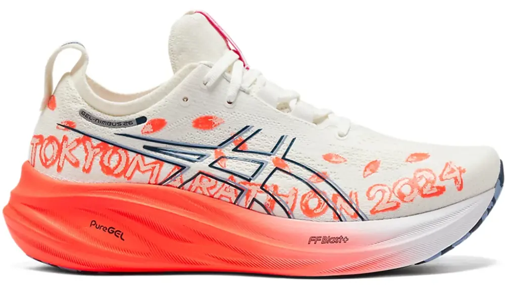 Giày Asics GEL-NIMBUS 26 TOKYO 'Flash Coral' 1011B897-100