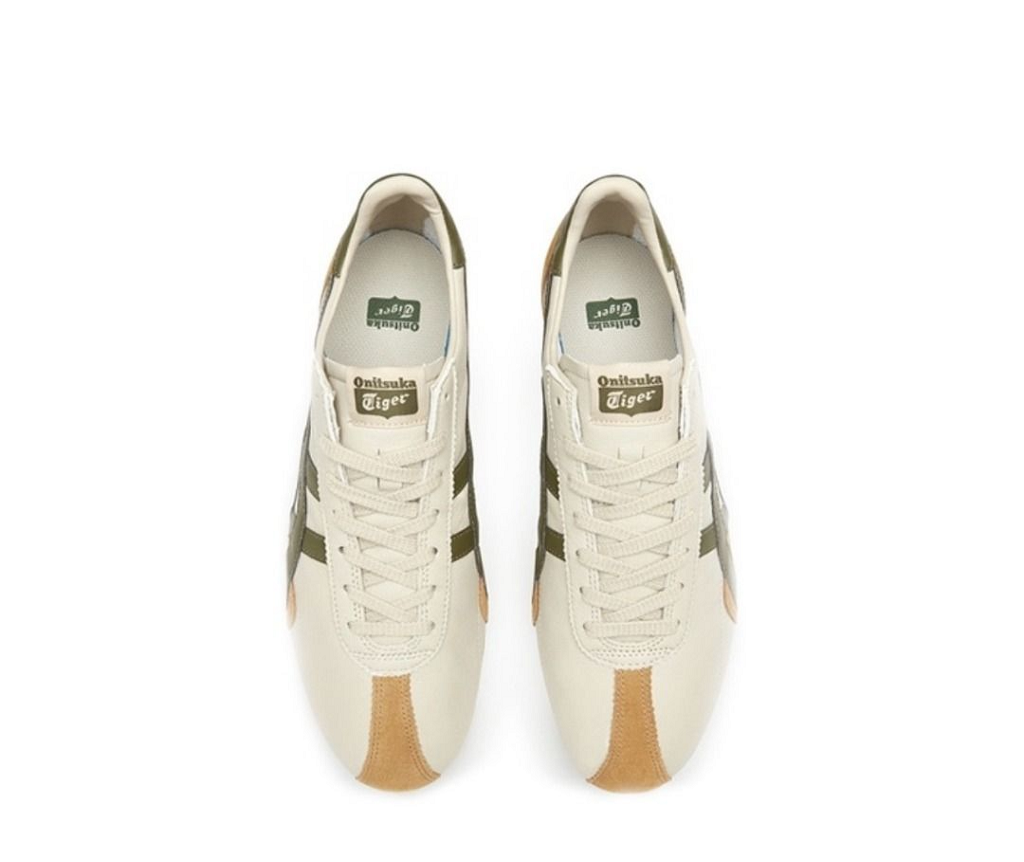 Giày Onitsuka Tiger Runspark 'Beige Olive Green Mustard Yellow' 1183B480-200 - Ảnh 5