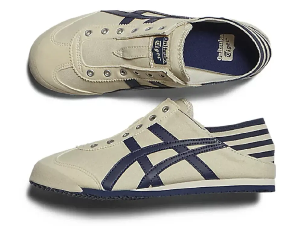 Giày Onitsuka Tiger Mexico 66 Paraty 'Natural Navy' TH342N-0250 - Ảnh 3