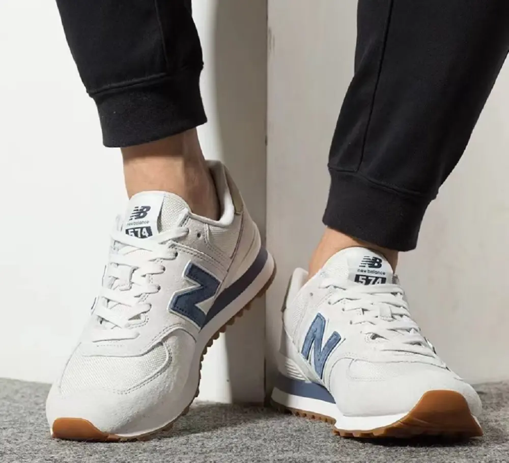 Alternative view of Giày New Balance 574 D 'Light Camel' ML574LGI