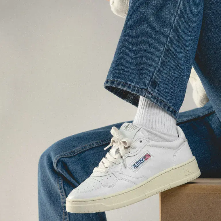 Giày Autry Medalist Low Leather ‘White’ AULW-LL15 - Ảnh 4