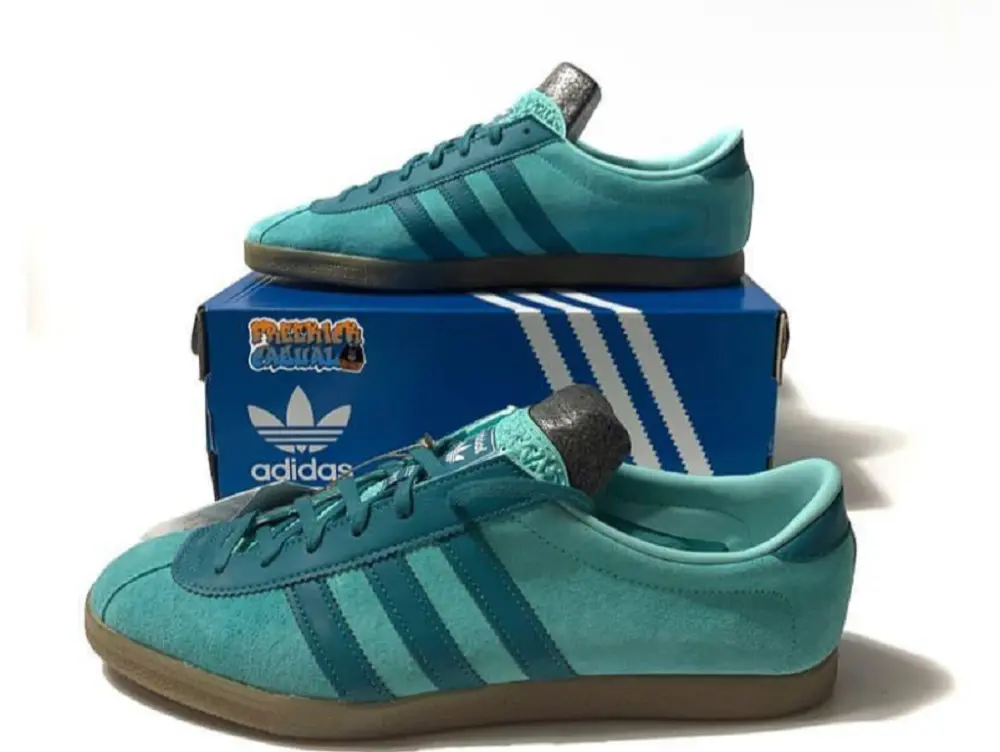 Giày Adidas London 'Terrace Pack Flash Aqua' IG8258 - Ảnh 4