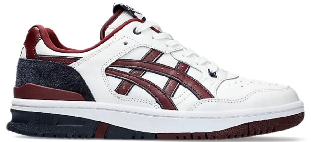 Giày Asics EX89 White Port Royal Burgundy 1203A268-101