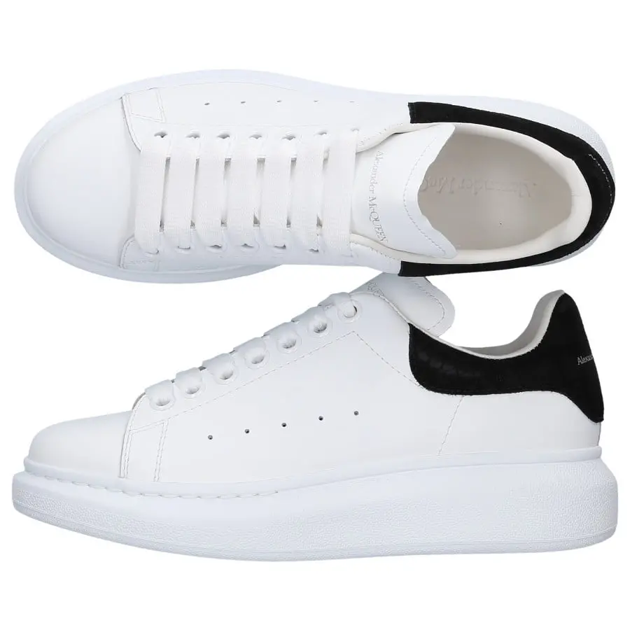 Giày Alexander McQueen Oversized ‘White Black’ 650788-WHZ4K-9061 - Ảnh 4