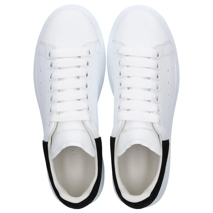 Giày Alexander McQueen Oversized ‘White Black’ 650788-WHZ4K-9061 - Ảnh 5