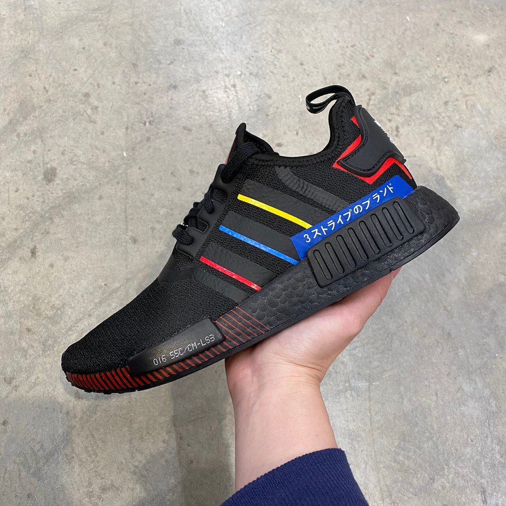 Giày Adidas NMD R1 ‘Olympic Pack Black’ FY1434 - Ảnh 5