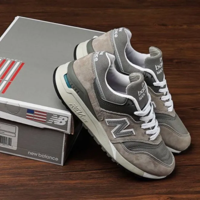 Giày New Balance 997.5 ‘Grey White’ M9975GR - Ảnh 4