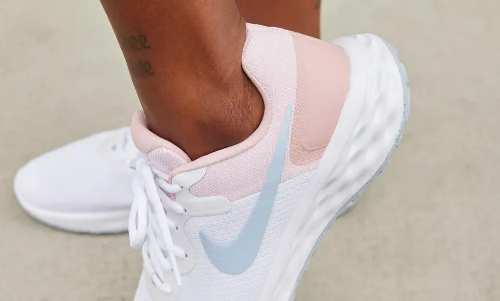 Giày Nike Revolution 6 NN Low-Top Pink/White DC3729-100 - Ảnh 5