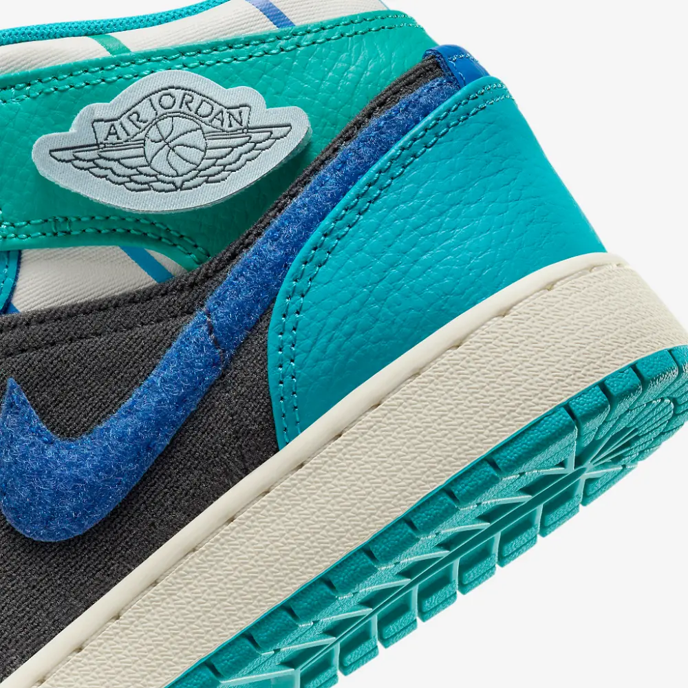 Giày Nike Jordan 1 Mid Inspired by the Greatest Aquatone FJ9482-004 - Ảnh 5