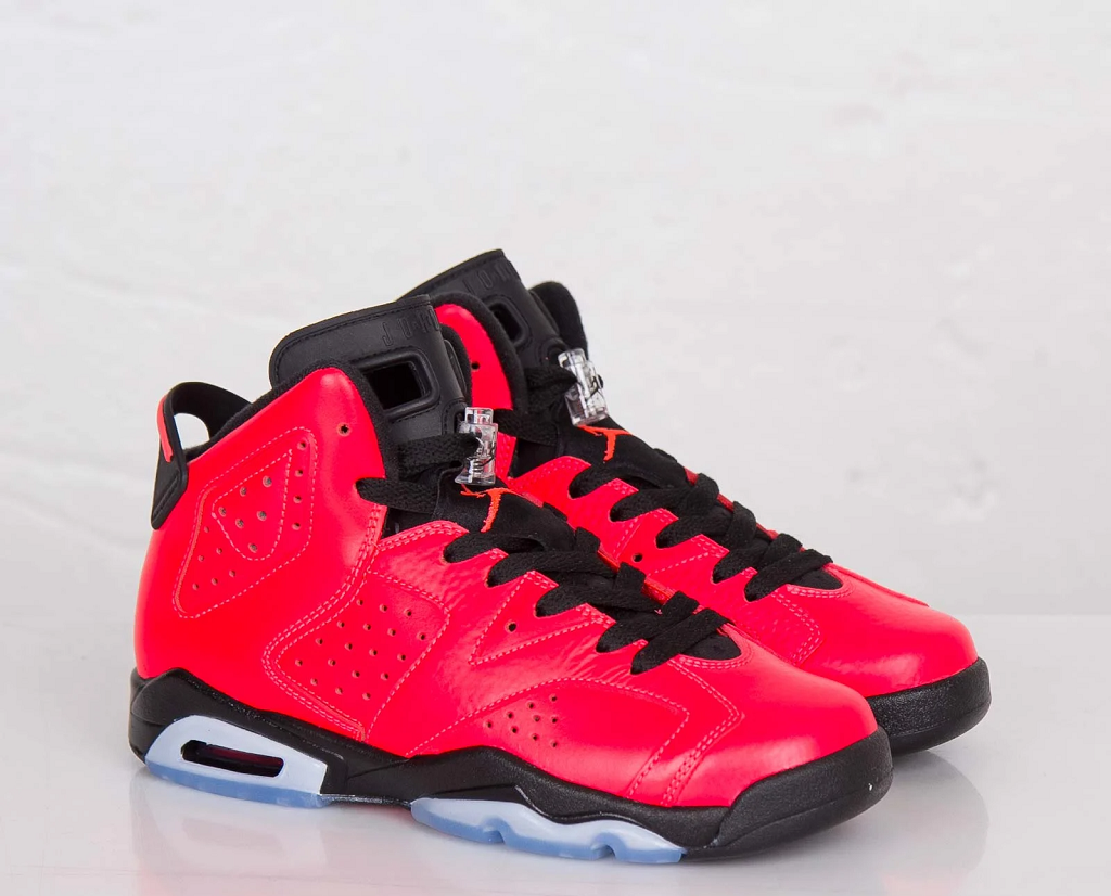 Giày Nike Jordan 6 Retro Infrared 23 Red 384665-623 - Ảnh 4