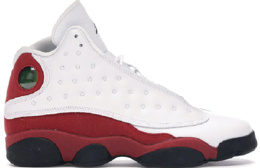 Giày Nike Air Jordan 13 Retro GS White/Black/Red 414574-122