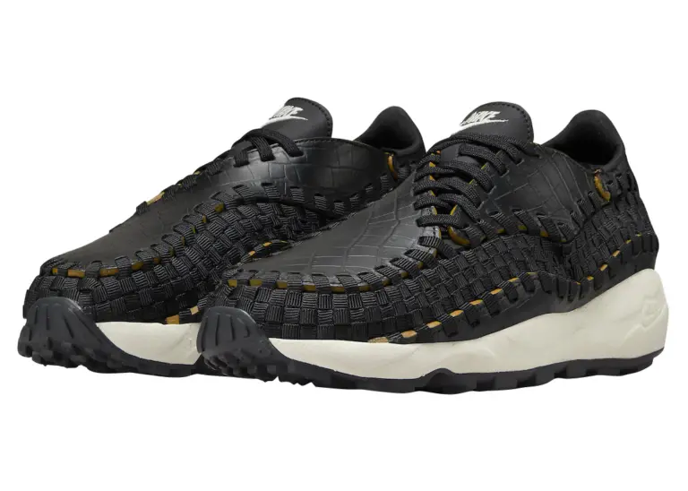 Giày Nike Air Footscape Woven Premium ‘Black’ FQ8129-010 - Ảnh 5