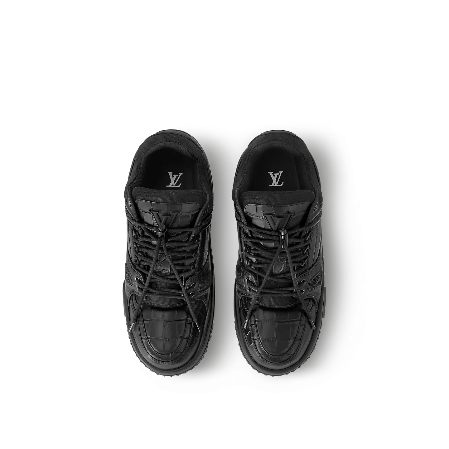 Giày Louis Vuitton LV Maxi Trainers 'Black' 1ACN17 - Ảnh 3