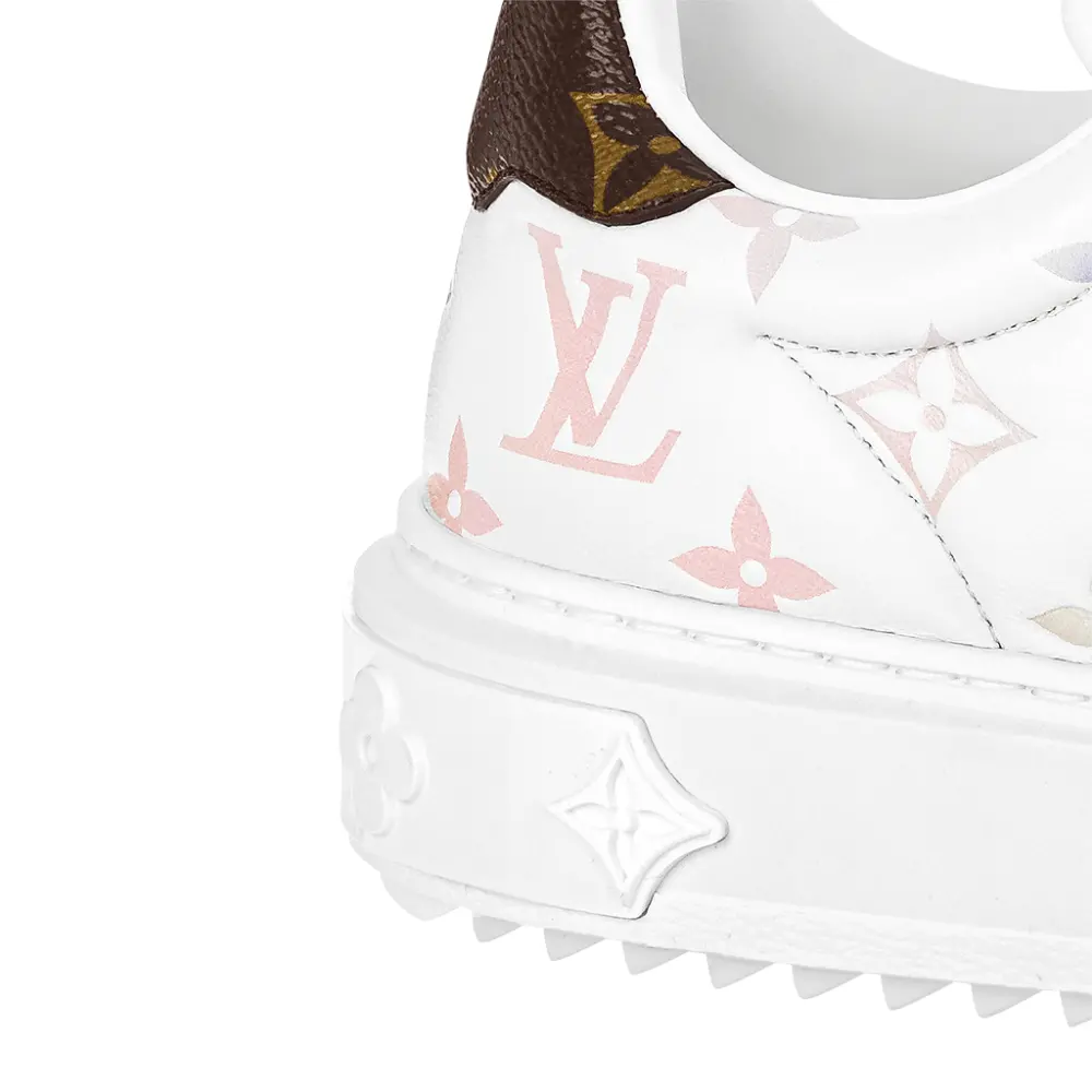 Giày Louis Vuitton Time Out Trainers 'White' 1ABZMJ - Ảnh 6