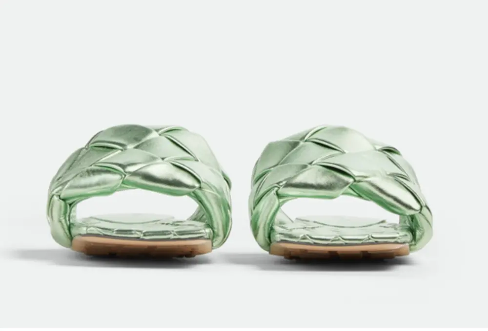 Dép Bottega Veneta Lido Flat Sandal ‘Pistachio’ 608853V29N03505 - Ảnh 4