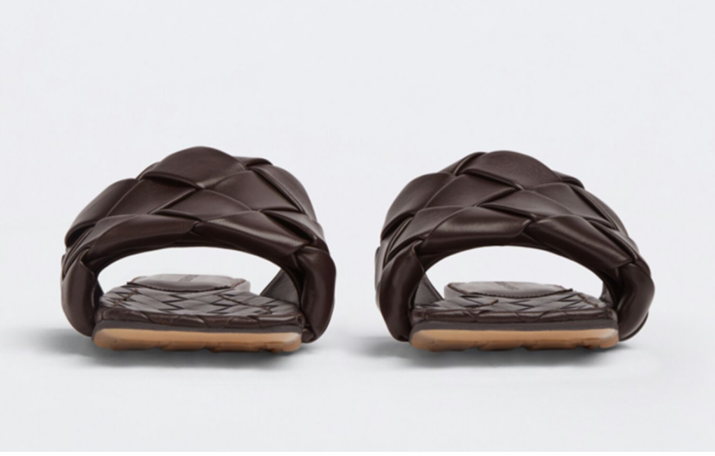 Dép Bottega Veneta Lido Flat Sandal ‘Fondant’ 608853VBSS02113 - Ảnh 2