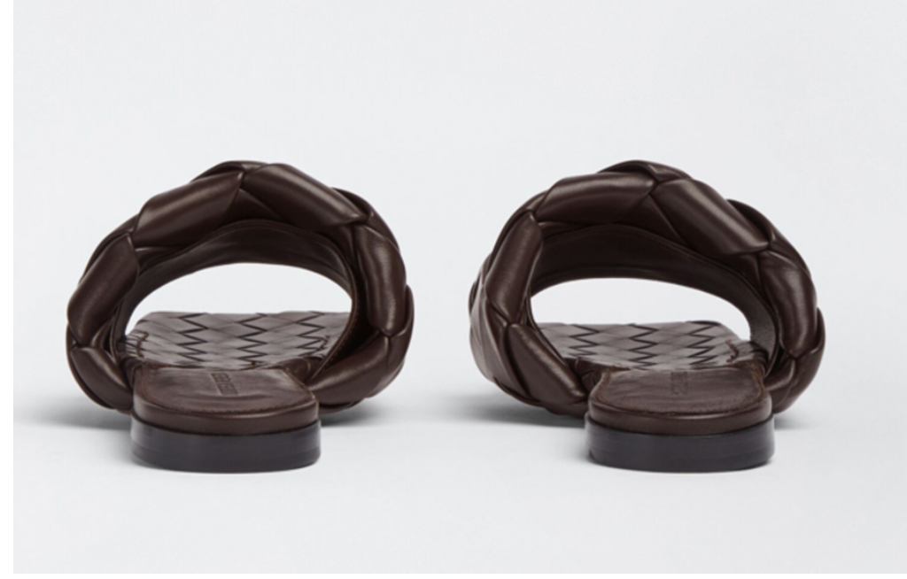 Dép Bottega Veneta Lido Flat Sandal ‘Fondant’ 608853VBSS02113 - Ảnh 3