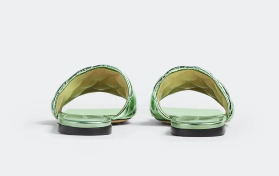 Dép Bottega Veneta Padded Flat Sandal ‘Pistachio’ 627710V27M03505 - Ảnh 3