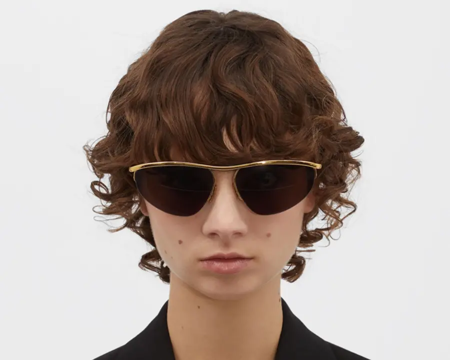 Alternative view of Kính Bottega Veneta Line Gold 651176V44508043
