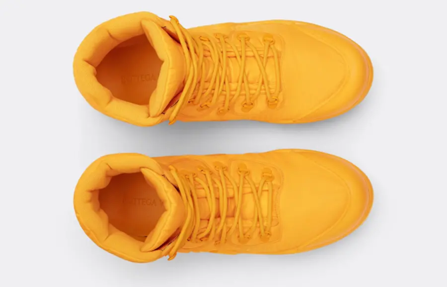 Alternative view of Giày Bottega Veneta Puddle Bomber ‘Tangerine’ 667064VBSD77593
