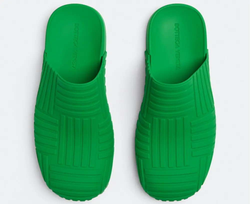 Alternative view of Dép Bottega Veneta Slider ‘Green’ 690104V1O603708