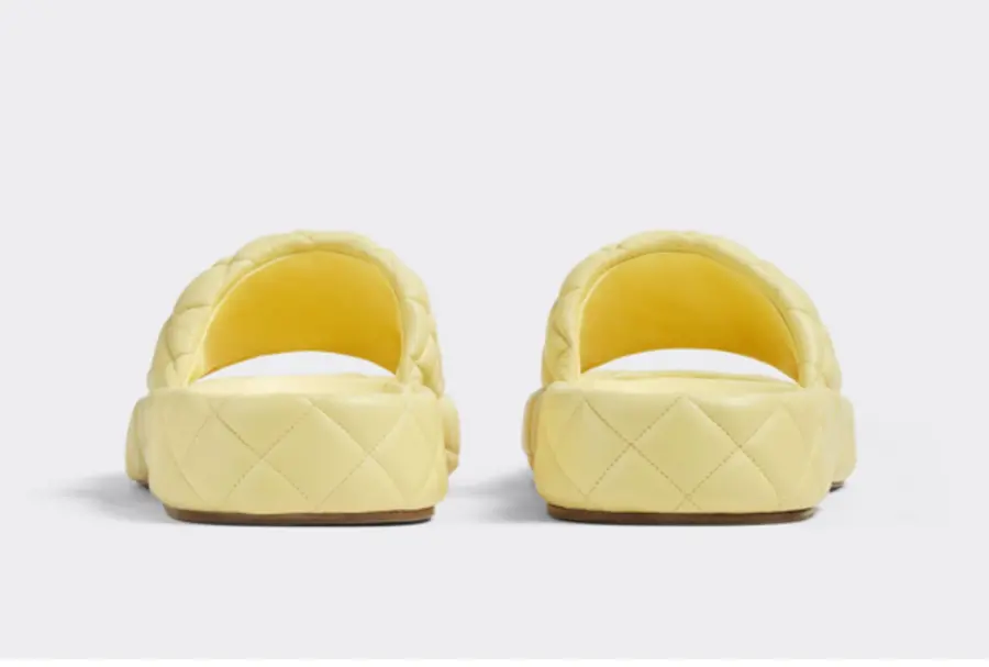 Dép Bottega Veneta Padded ‘Lemonade’ 708885VBRR07411 - Ảnh 3