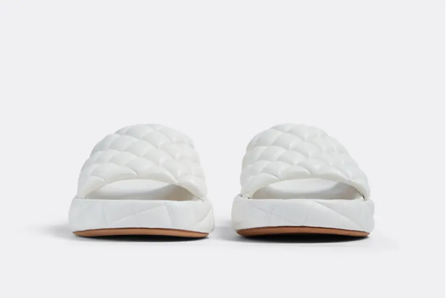 Dép Bottega Veneta Padded ‘White’ 708885VBRR09013 - Ảnh 3