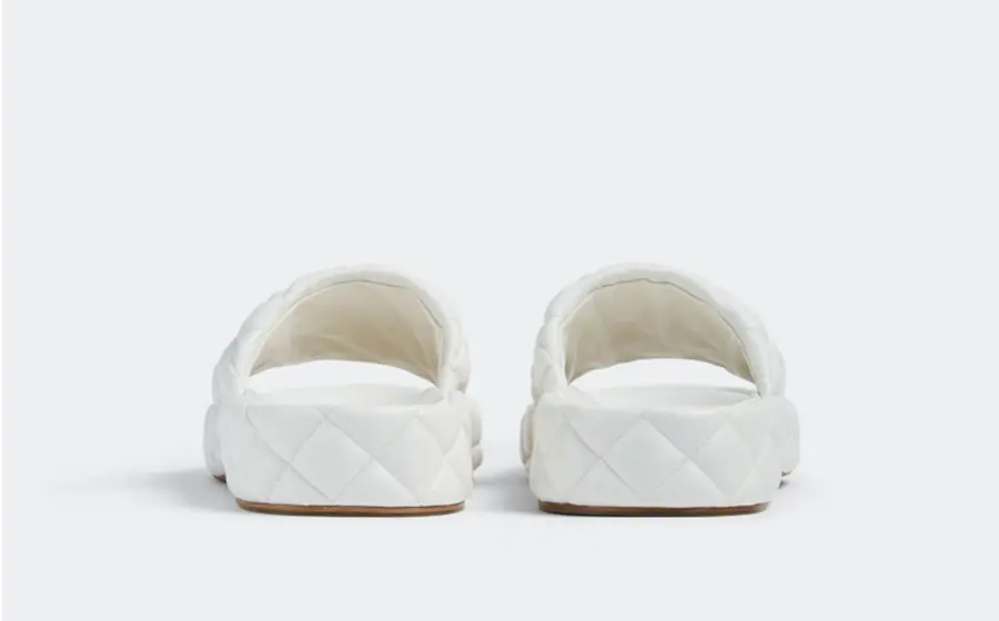 Dép Bottega Veneta Padded ‘White’ 708885VBRR09013 - Ảnh 4