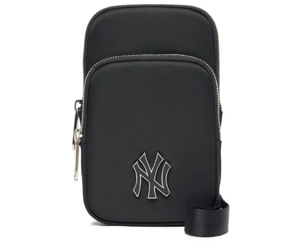 Túi MLB Nylon Phone Pouch NY Yankees Black 3ACRH062N-50BKS