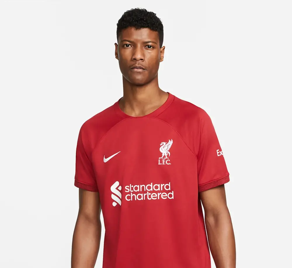 Alternative view of Áo Nike Liverpool Fc 2022/23 Stadium Home Jersey 'Gym Red' DM1843-609