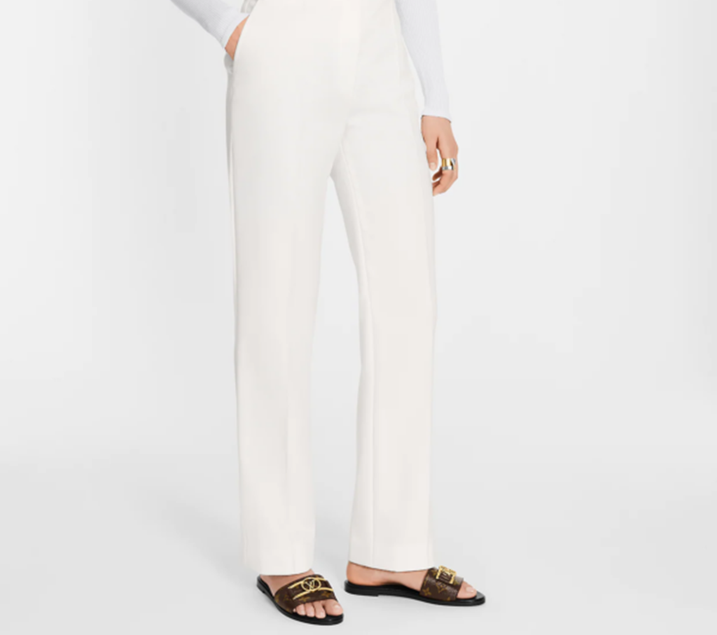 Dép Louis Vuitton Lock It Flat Mules ‘Brown’ 1A64MR - Ảnh 3