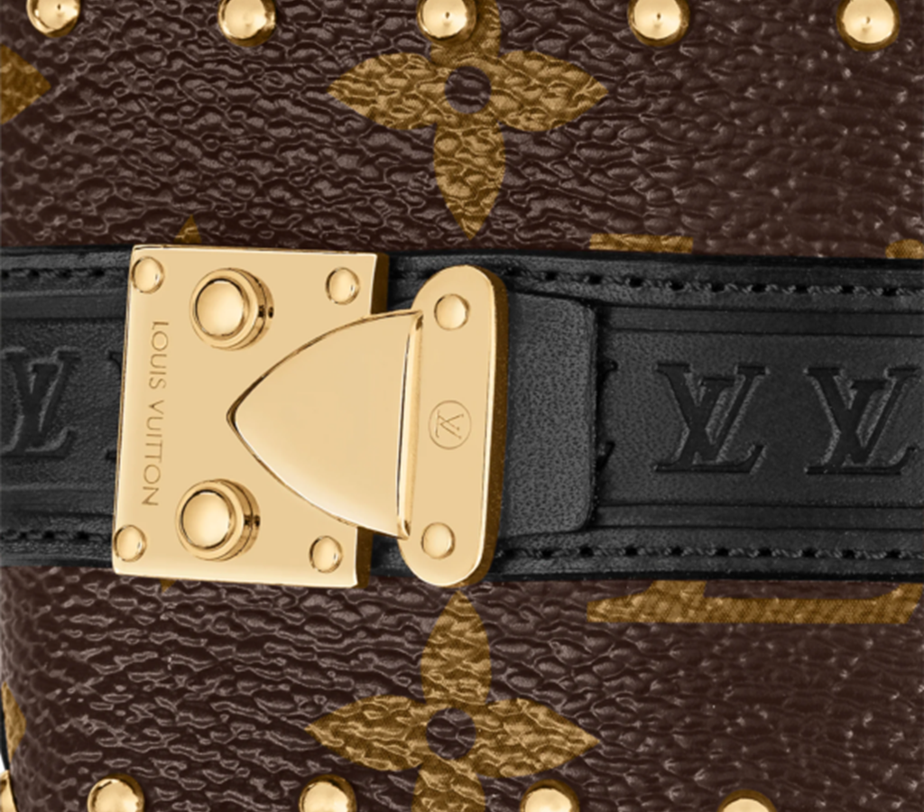 Dép Louis Vuitton Lock It Flat Mules ‘Black’ 1AAC3S - Ảnh 2