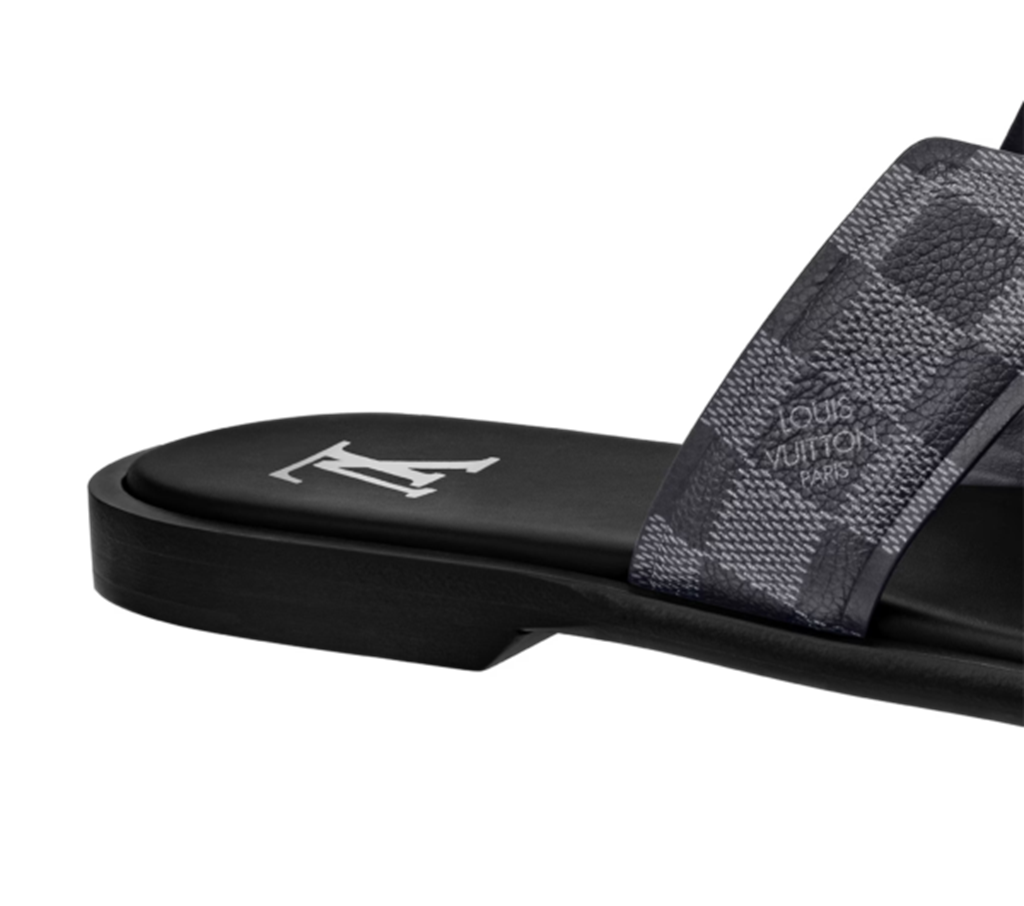 Dép Louis Vuitton Oasis Mule ‘Graphite’ 1ABFPS - Ảnh 3