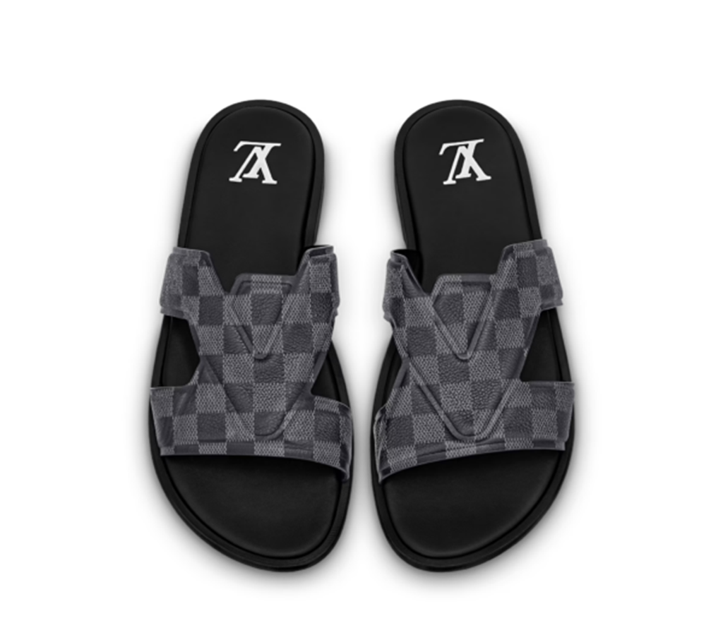 Dép Louis Vuitton Oasis Mule ‘Graphite’ 1ABFPS - Ảnh 2