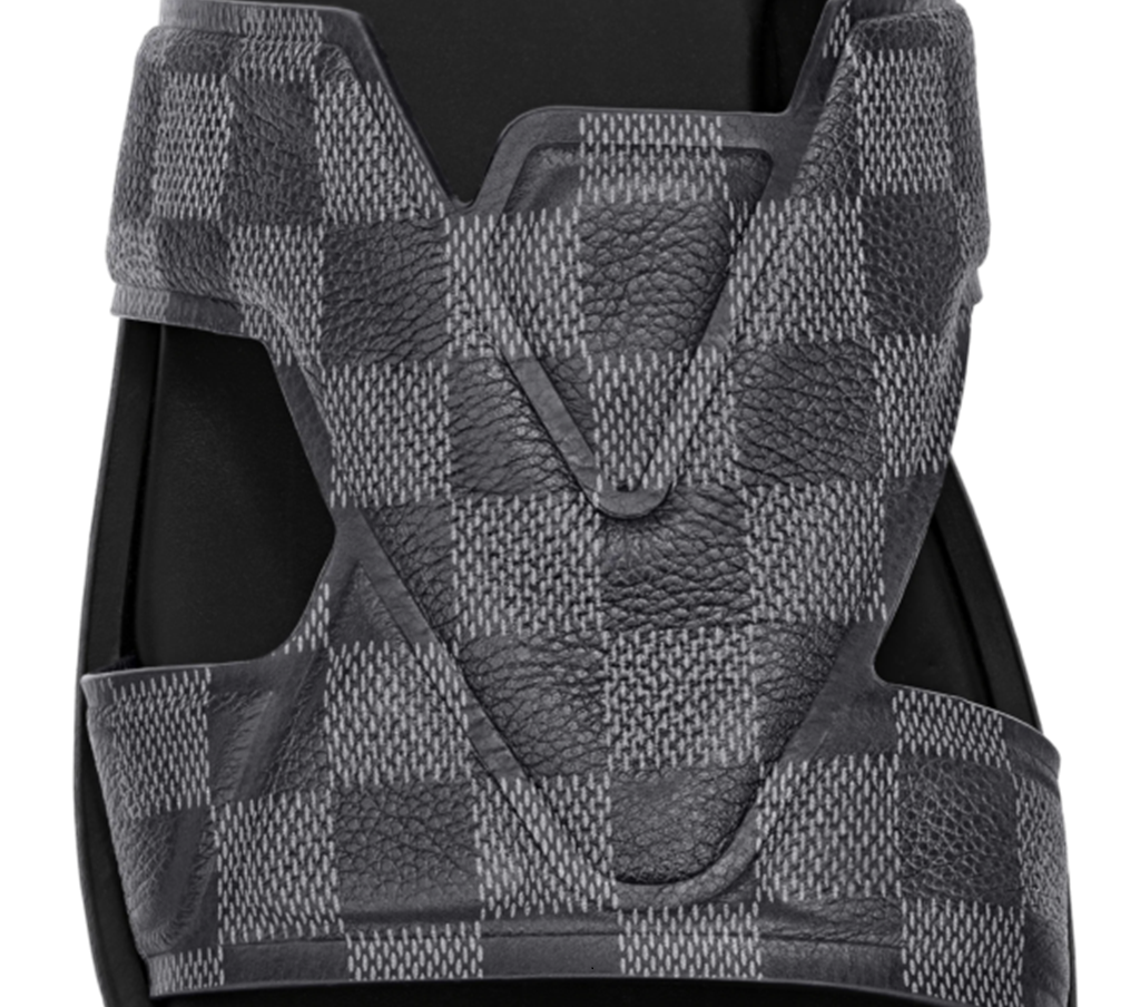 Dép Louis Vuitton Oasis Mule ‘Graphite’ 1ABFPS - Ảnh 4