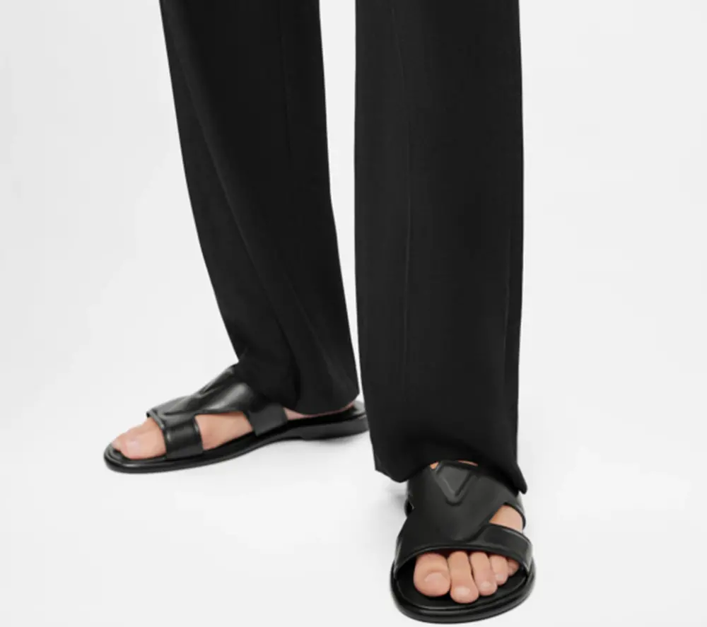 Dép Louis Vuitton LV Oasis Mules ‘Black’ 1A9G2P - Ảnh 4