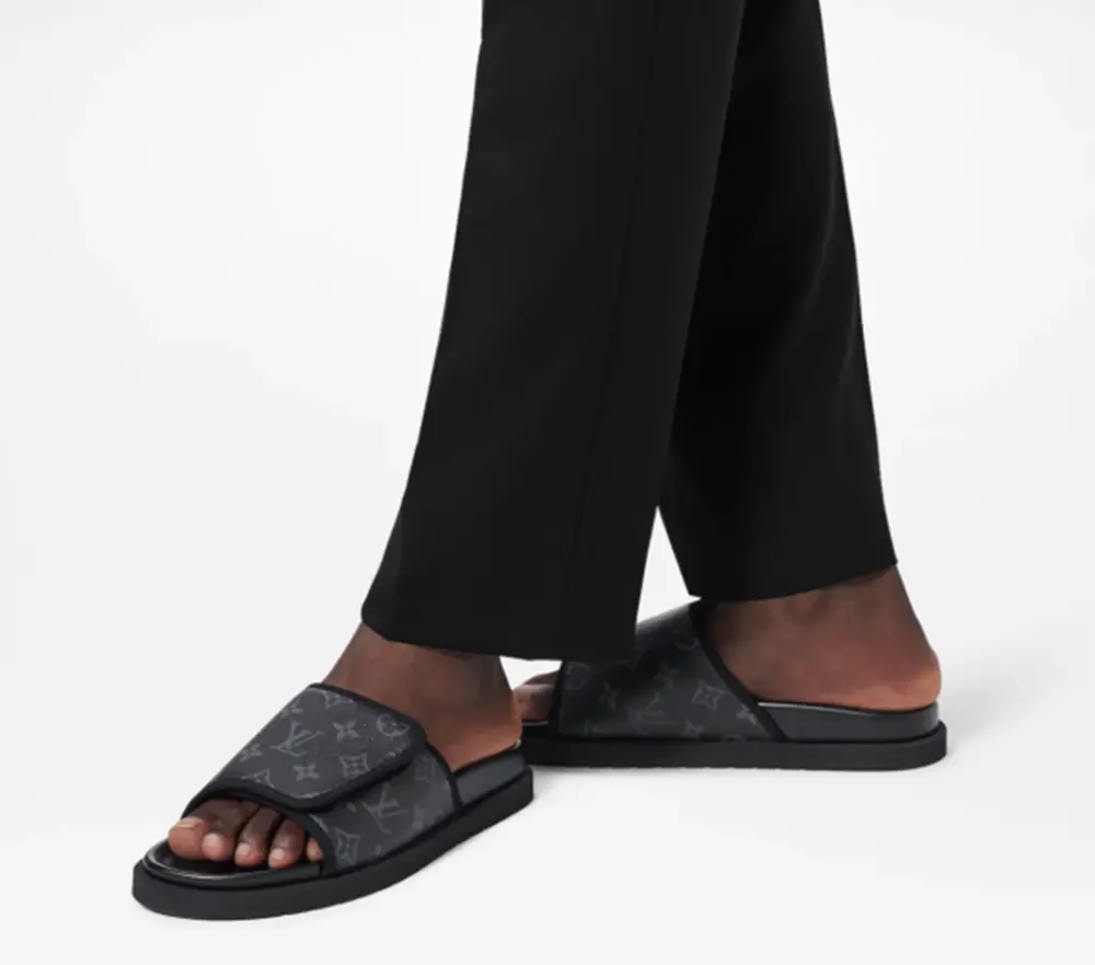 Alternative view of Dép Louis Vuitton Miami Mules ‘Black’ 1A9Z60