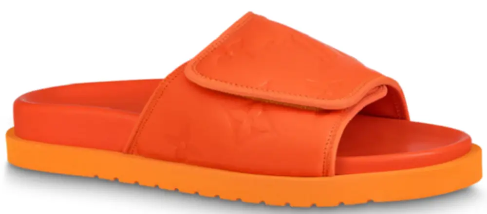 Dép Louis Vuitton Miami Mules ‘Orange’ 1AA7S9